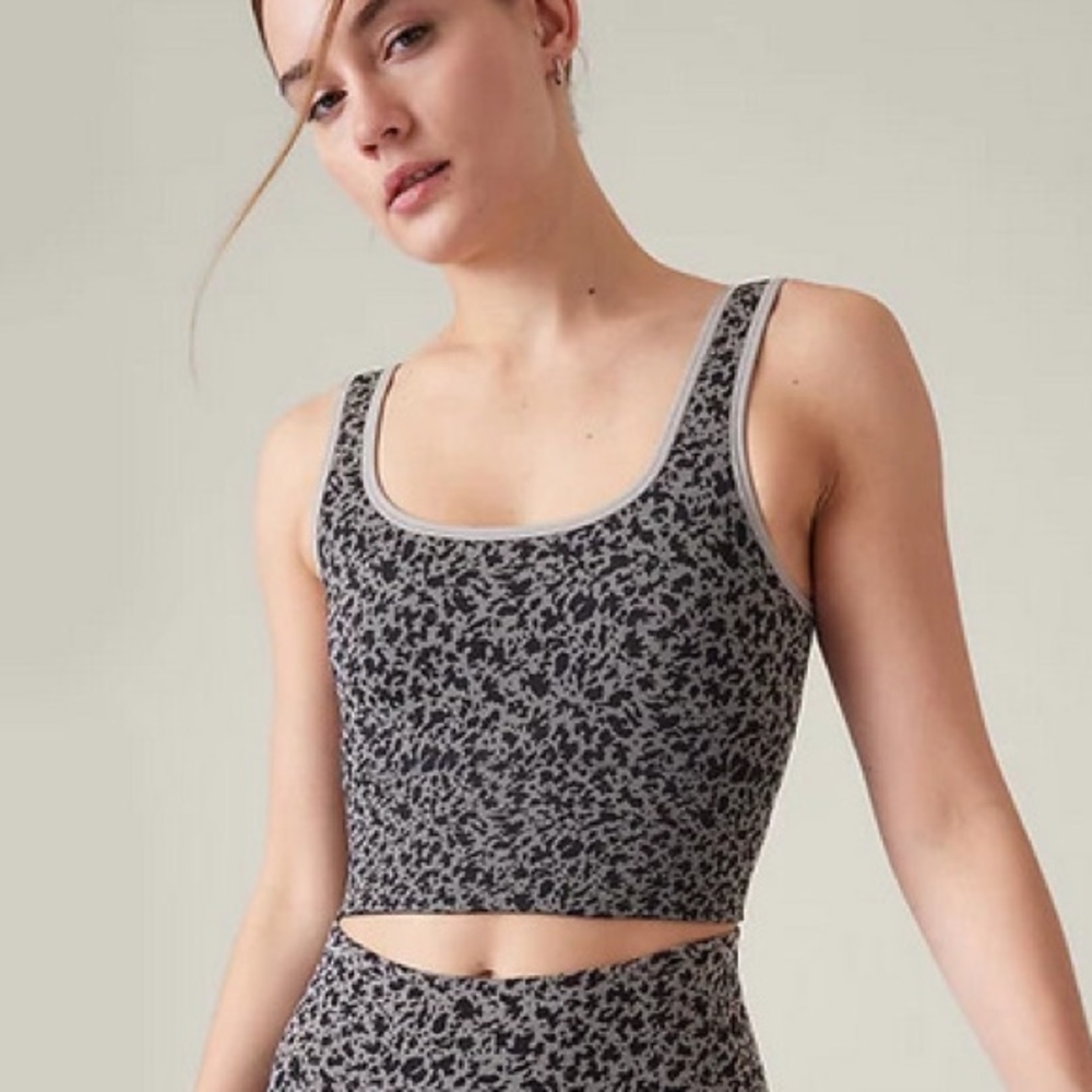 Athleta Aurora scoop crop tank